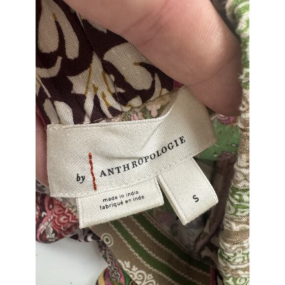 Anthropologie Multicolor Patchwork Wide Leg Pants - Picture 7 of 16